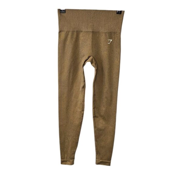 Gymshark Adapt Fleck Seamless Leggings, Ribbed Waist, Athletic Size Small - Picture 1 of 9